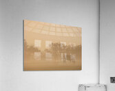 Misty Morning Grazing Acrylic Print