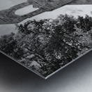 Red Church Door Metal print