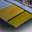 Old Shade Church Christmas Decor Metal print