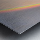 Morning Rainbow Over Barn Metal print