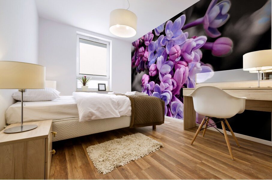 Lilac Mural print