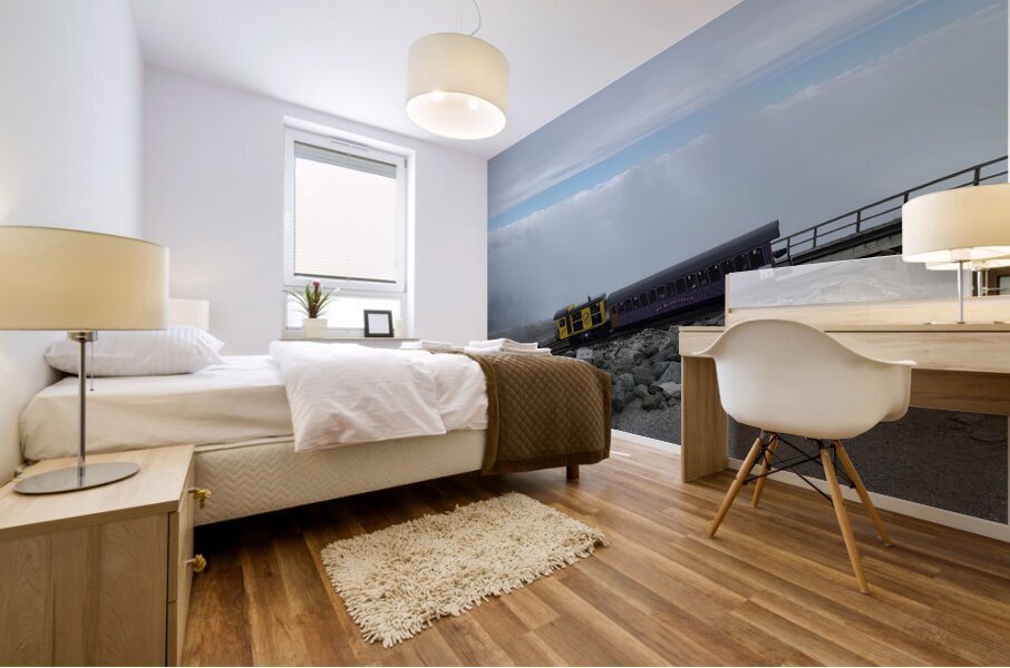 Mt Washington Cog Mural print