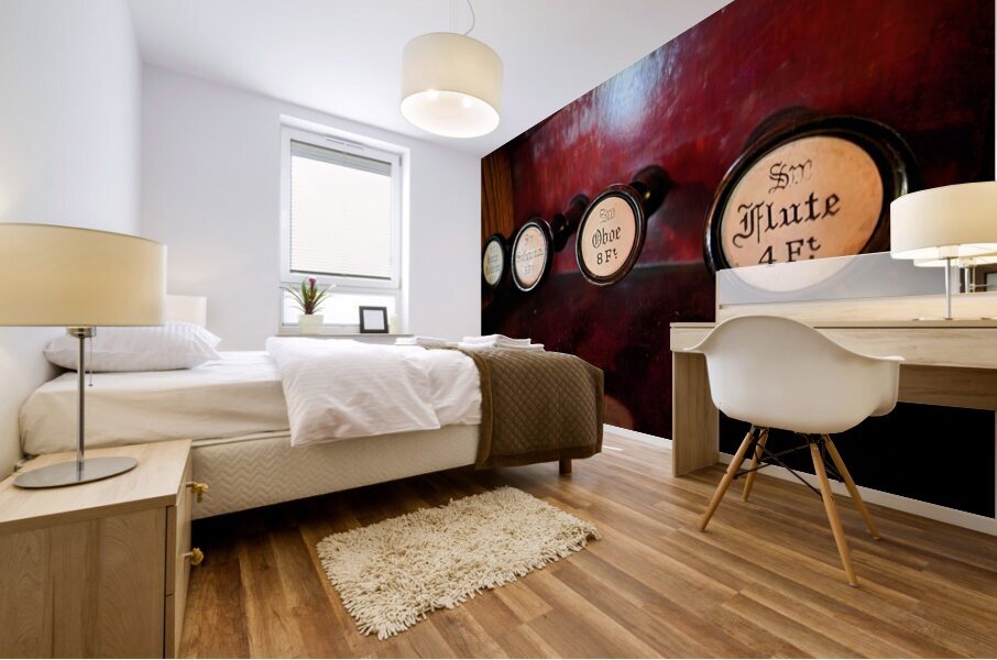 Old Shade Church Buttons Impression murale