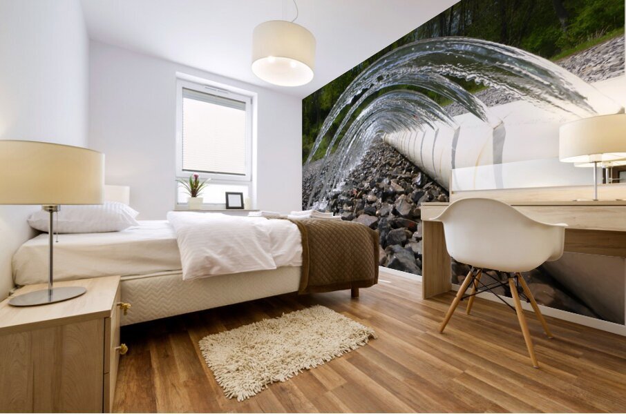 Big Run Water Arches Mural print