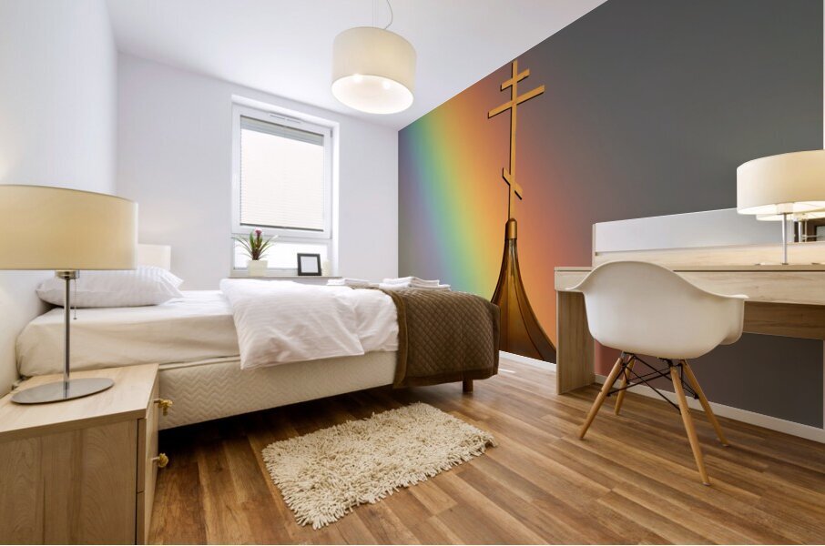 Orthodox Church Steeple Mural print