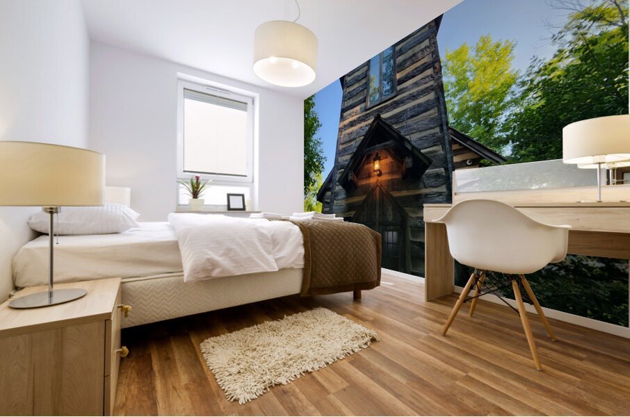 Rustic Church Mural print