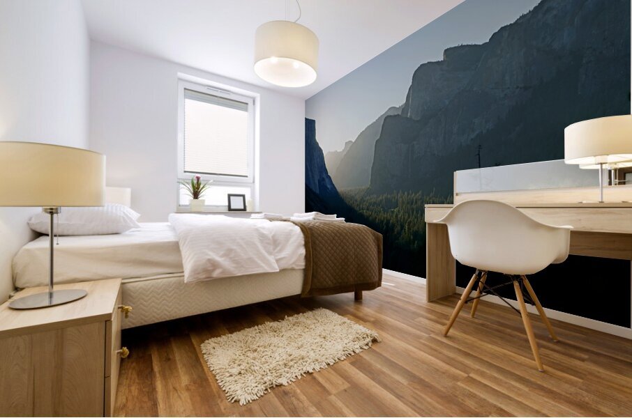 Yosemite Tunnel View Mural print