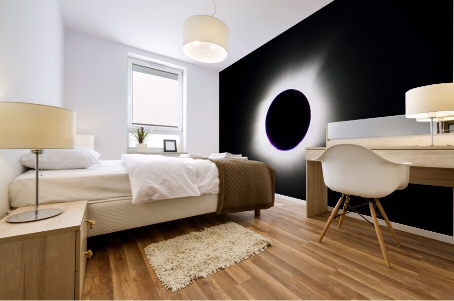 Total Solar Eclipse 1 8-21-17 Mural print