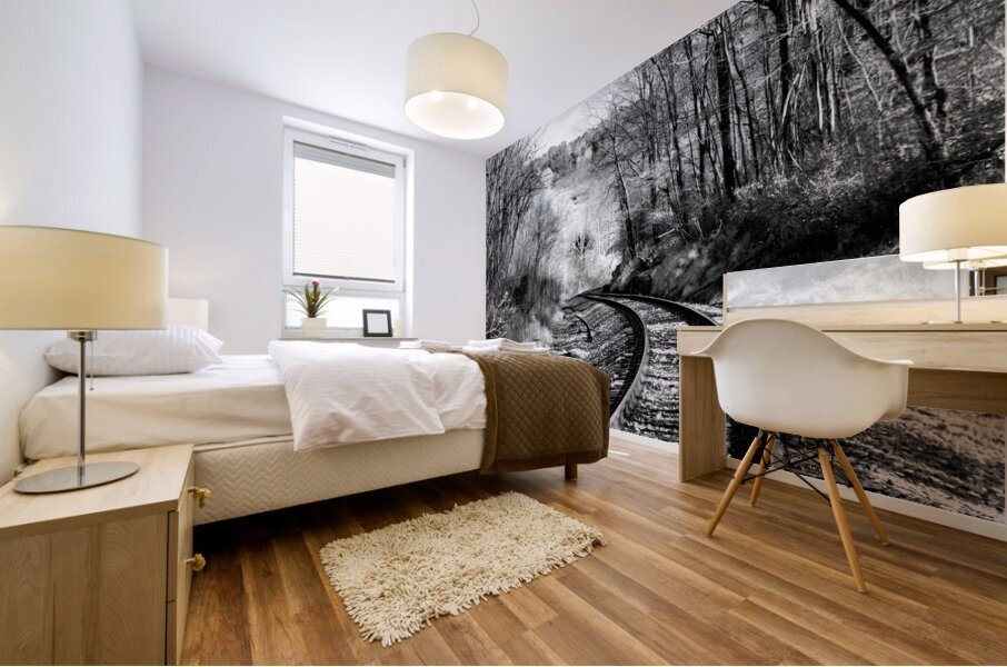 Railroad Mural print