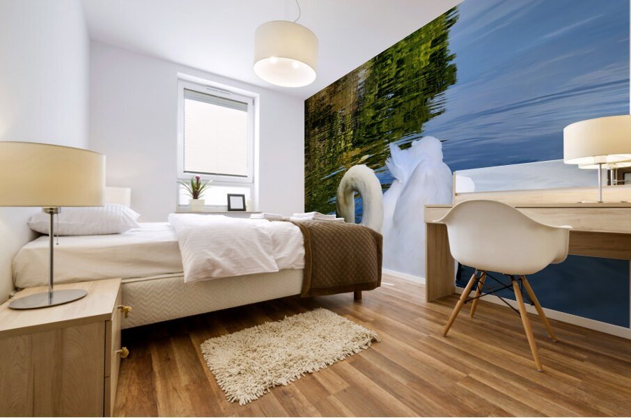 Swan 3 Mural print