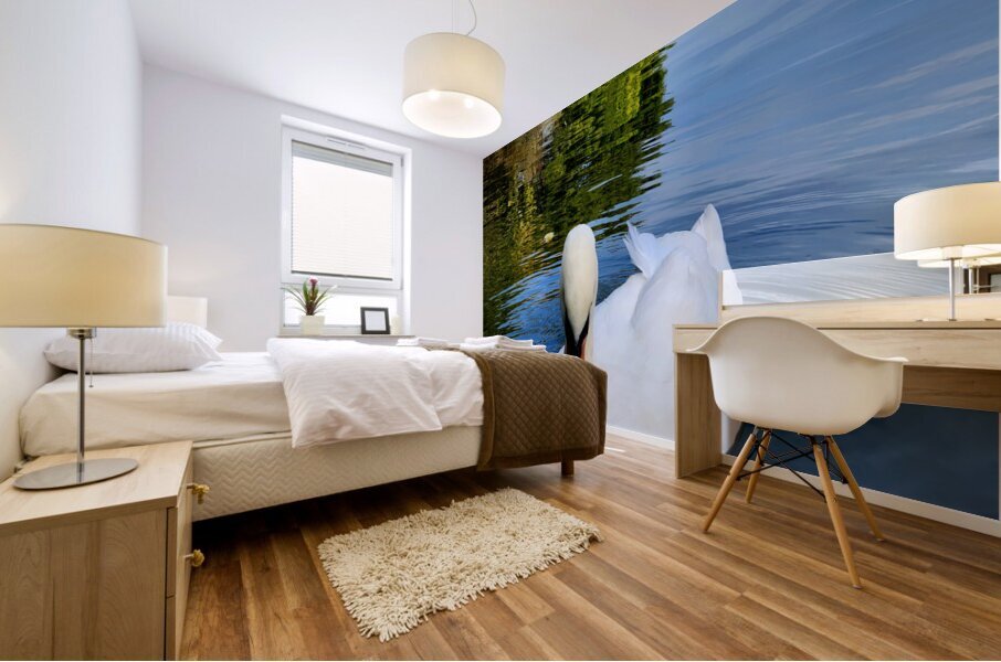 Swan 2 Mural print