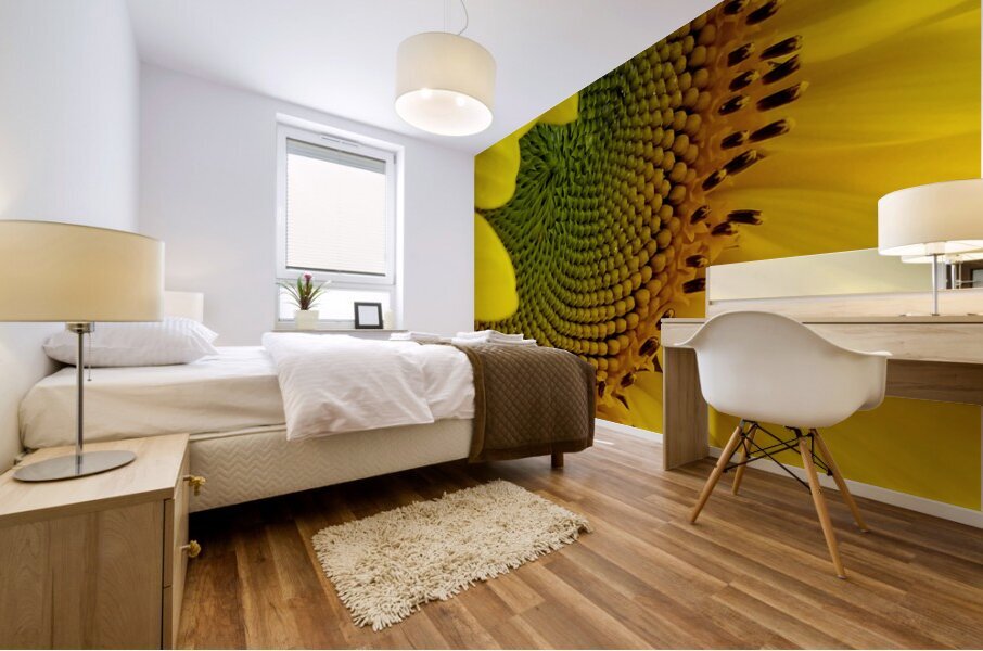 Sunflower Right Mural print