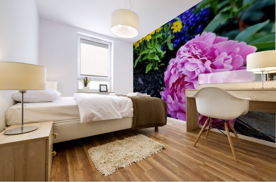 VT Peony 1 Mural print