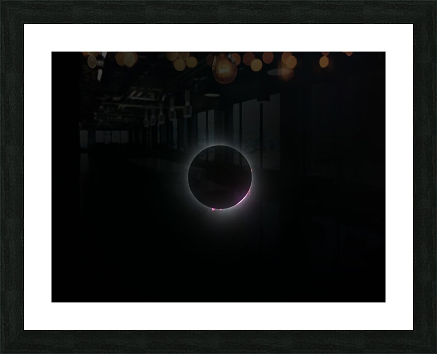 Great American Total Solar Eclipse April 8 2024 1 Picture Frame print