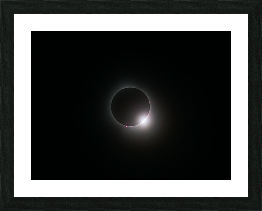 Great American Total Solar Eclipse April 8 2024 3 Picture Frame print