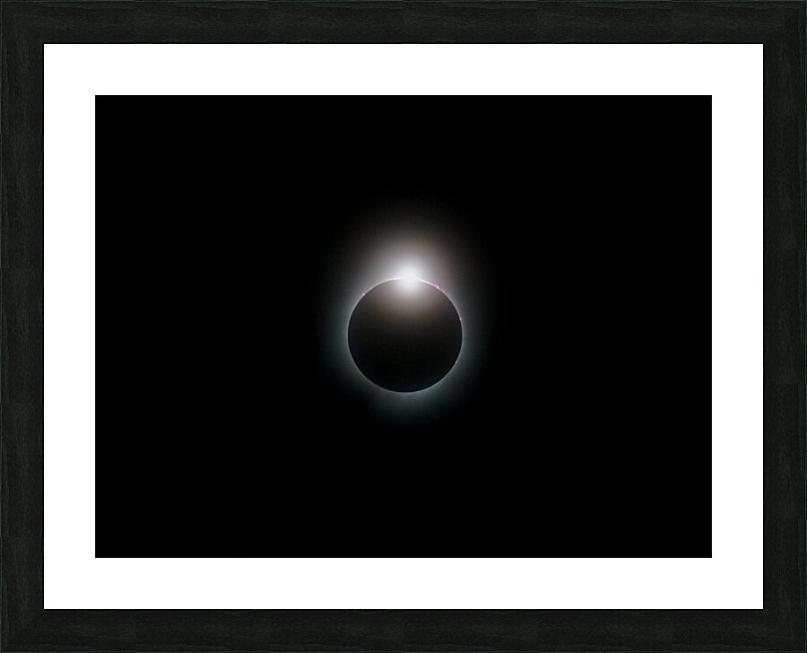Great American Total Solar Eclipse April 8 2024 4 Picture Frame print