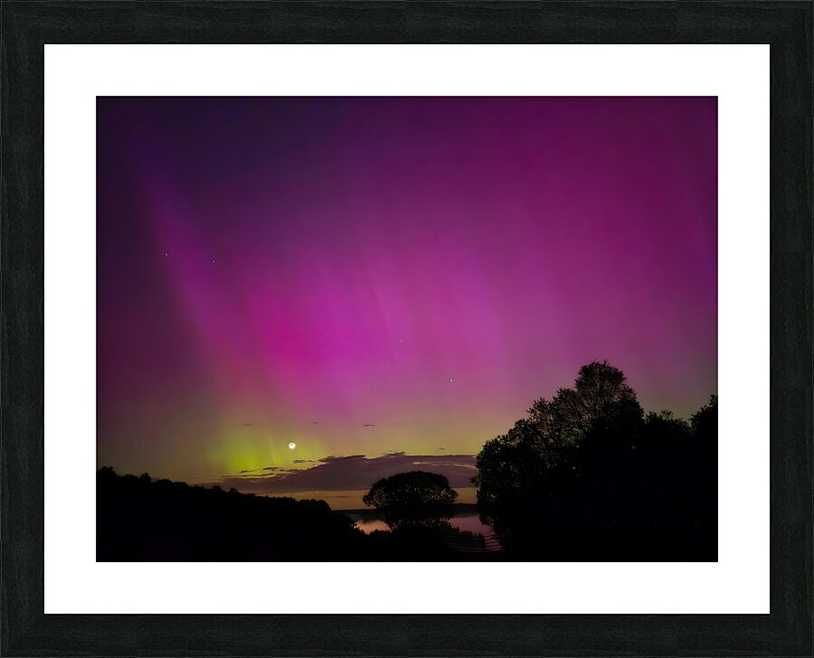 Aurora 9 Picture Frame print