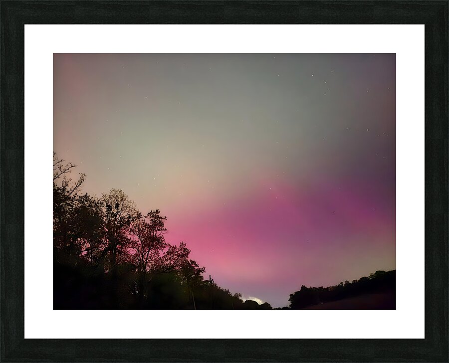 Aurora 3 Picture Frame print