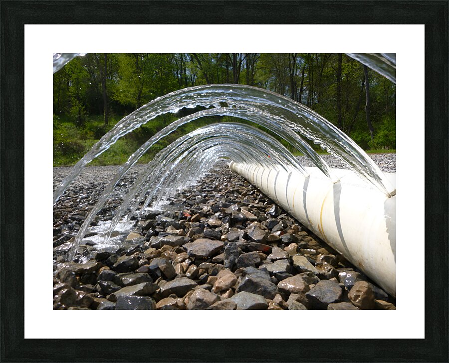 Big Run Water Arches Picture Frame print