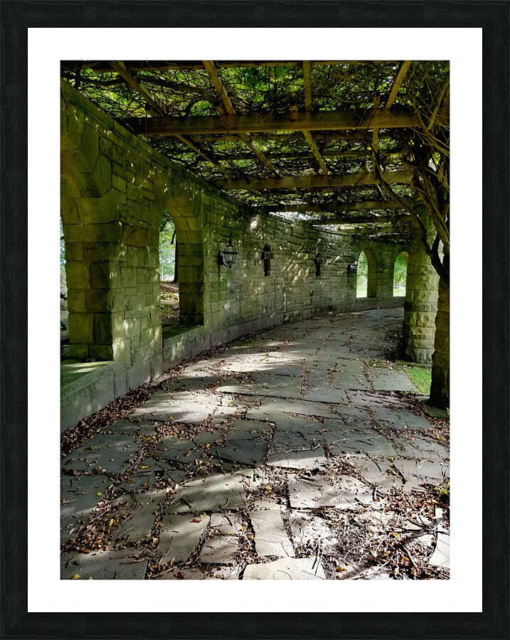 Mt Assisi Garden 2 Picture Frame print