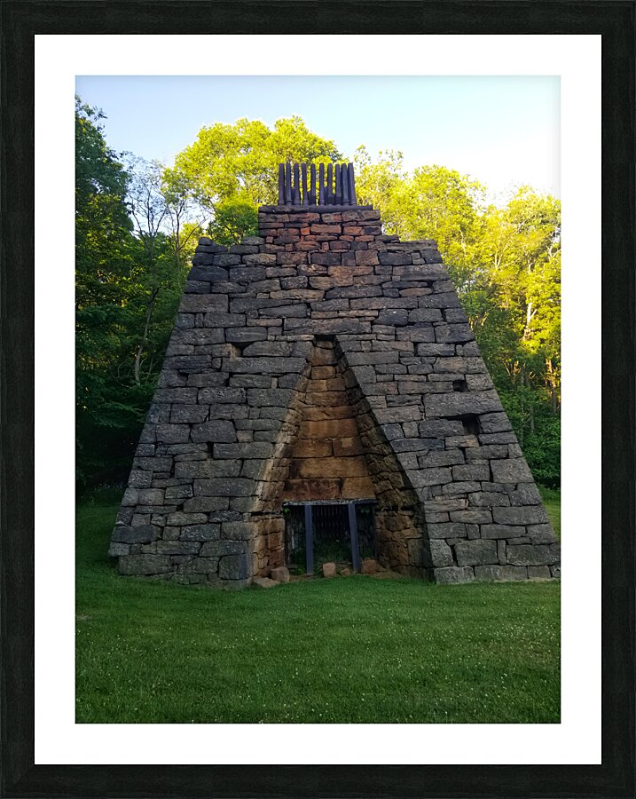 Coke Furnace Picture Frame print