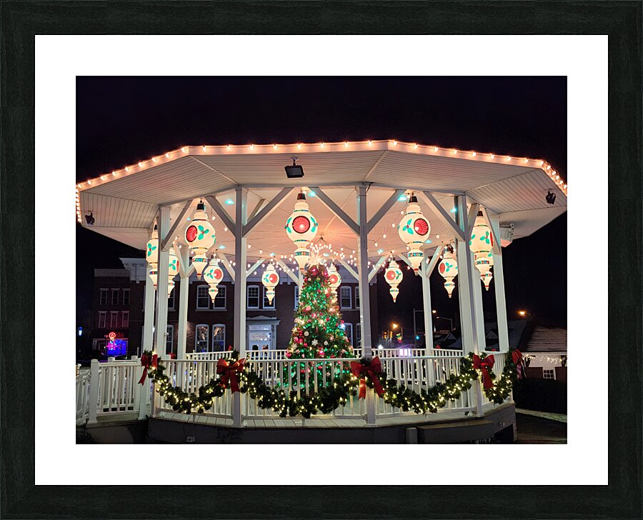 Windber Christmas Gazebo Picture Frame print
