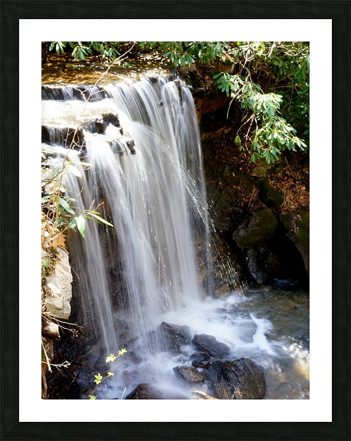 Waterfall Picture Frame print