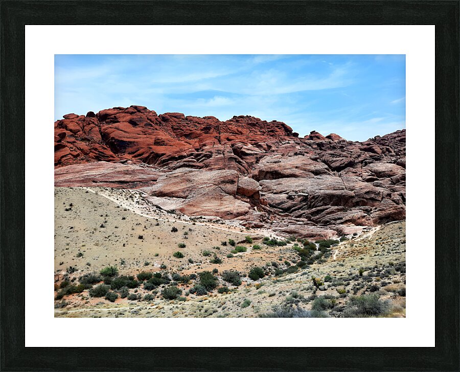 Red Rock Canyon 3 Picture Frame print