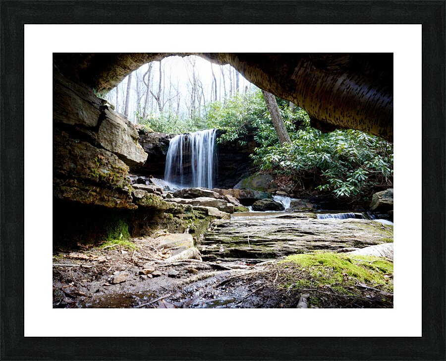 Cole Run Falls Picture Frame print