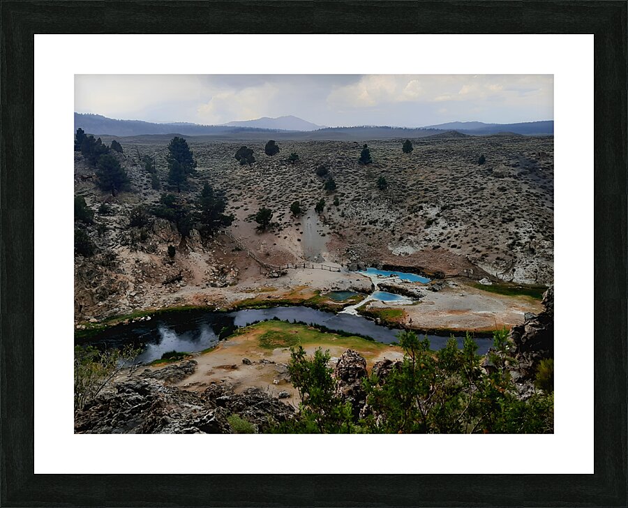 Hot Creek Logic Picture Frame print
