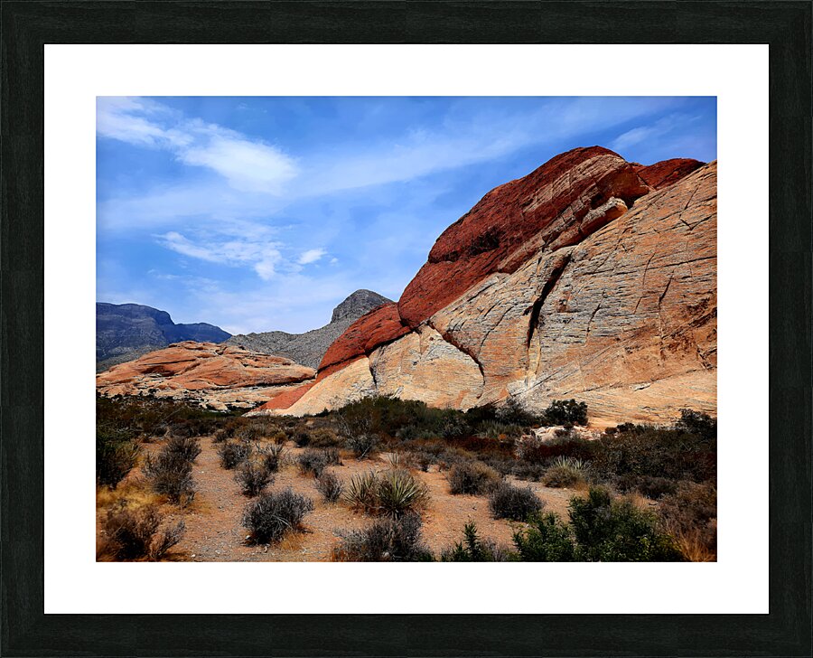 Red Rock Canyon 1 Picture Frame print