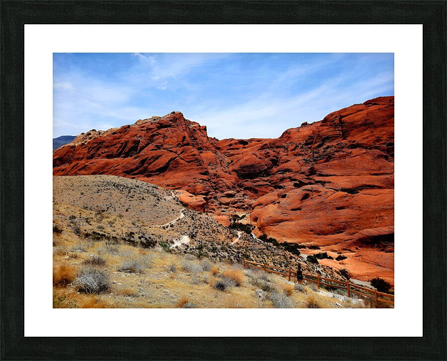 Red Rock Canyon 2 Picture Frame print
