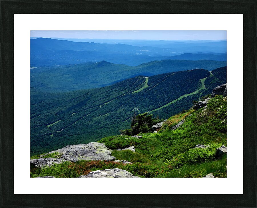 White Mountains 2 Picture Frame print