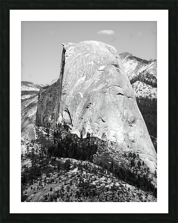 Half Dome Picture Frame print