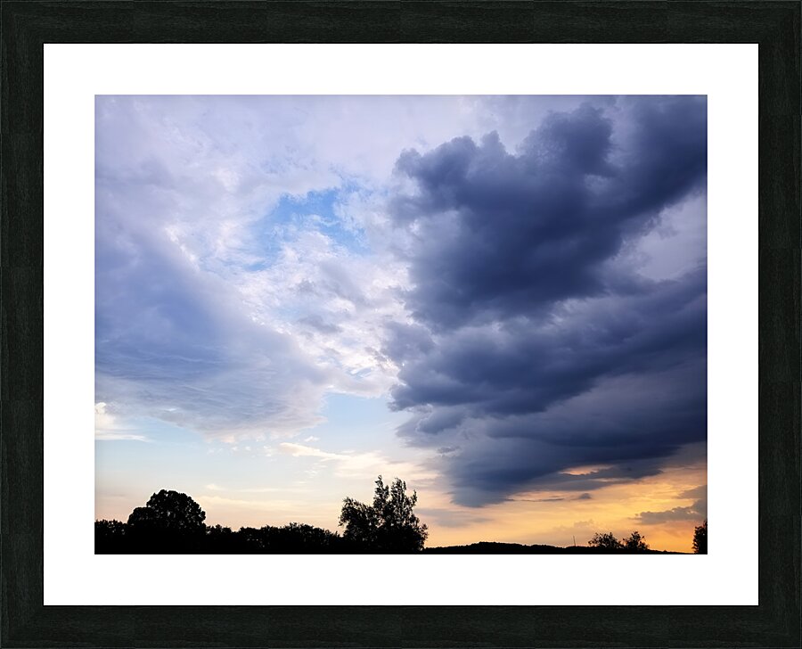 Storm Front Picture Frame print