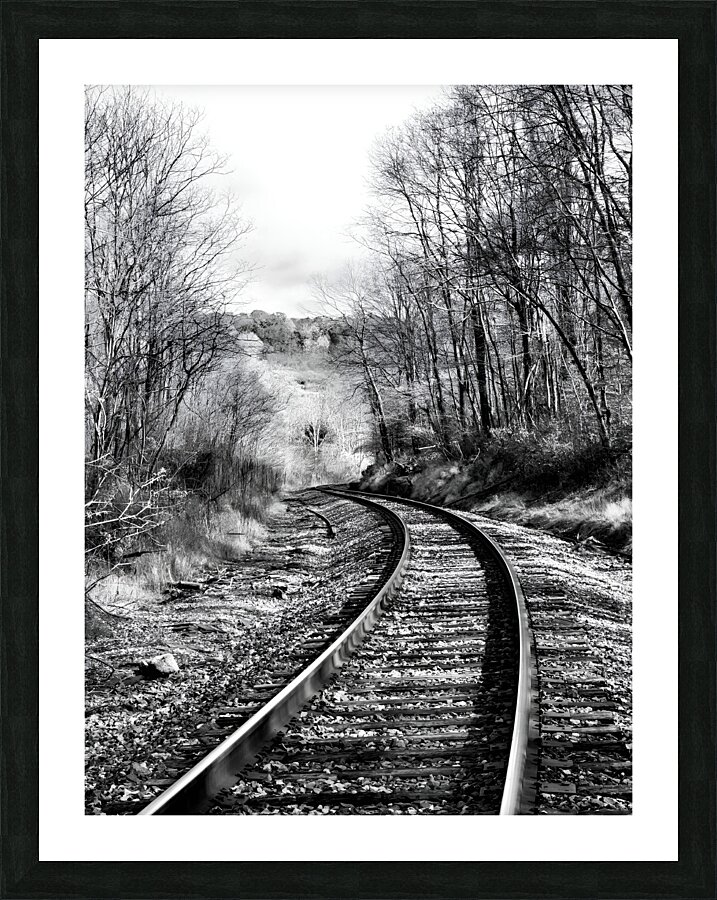 Railroad Picture Frame print