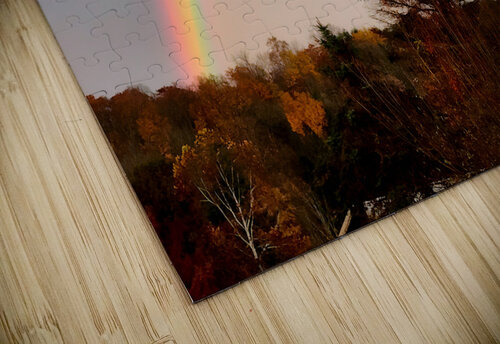 Morning Rainbow Over Barn Earthshine Emporium puzzle