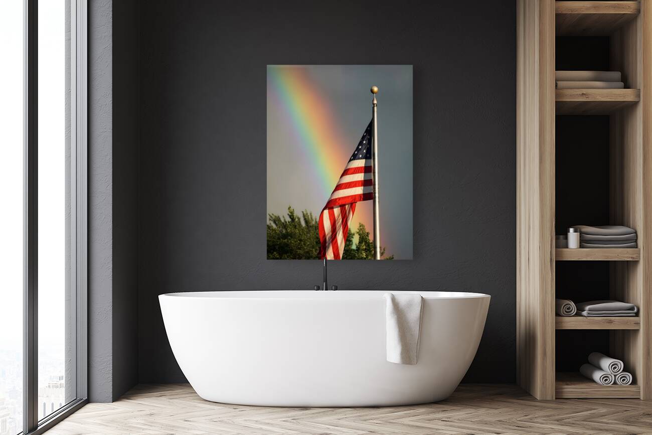Rainbow & Flag Reproduction