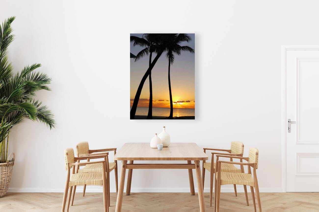Florida Keys Sunrise & Palms 1 Reproduction