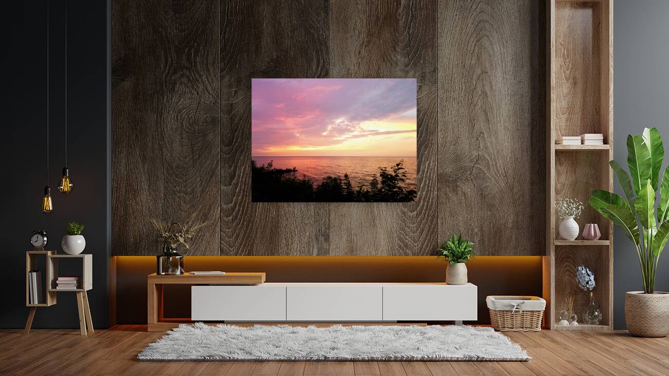 Lake Erie Sunset Reproduction