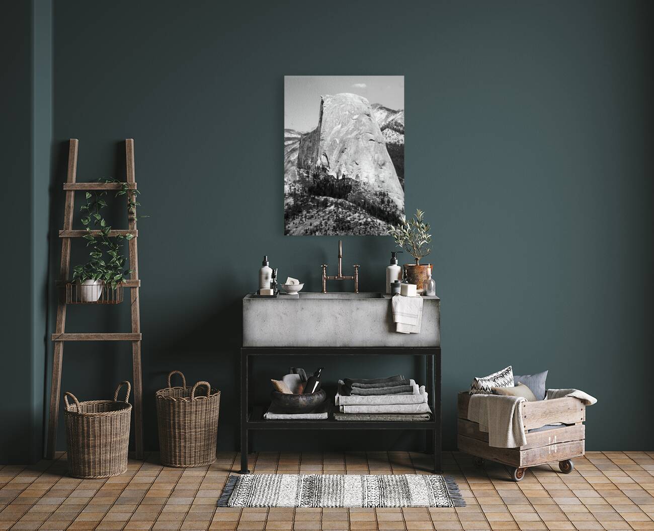 Half Dome Reproduction