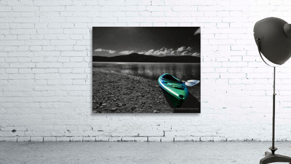 Green-Blue Kayak Wall Preview