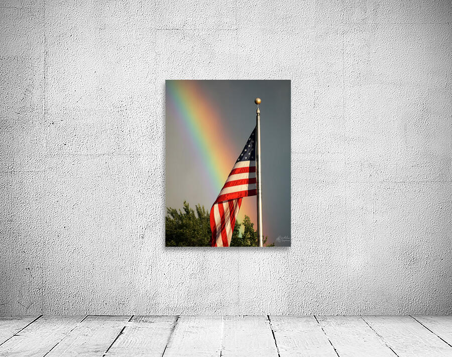 Rainbow & Flag Wall Preview