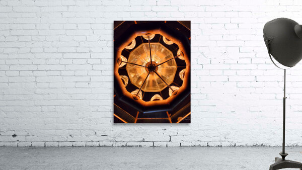 Old Shade Church Chandelier Wall Preview