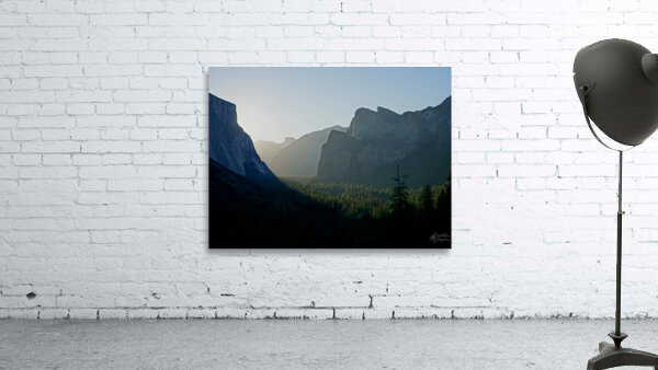 Yosemite Tunnel View Wall Preview
