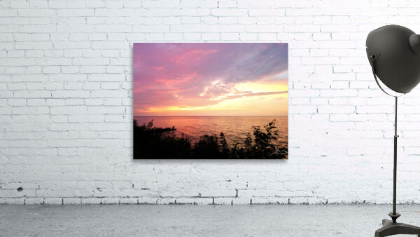 Lake Erie Sunset Wall Preview