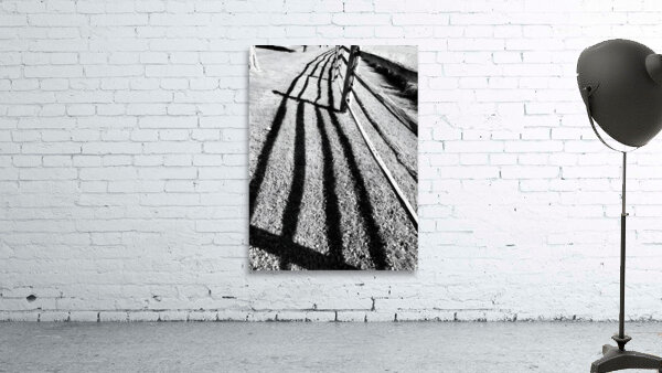 Split Rail Shadows Wall Preview