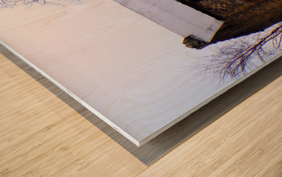 Favorite Farm House Wood print