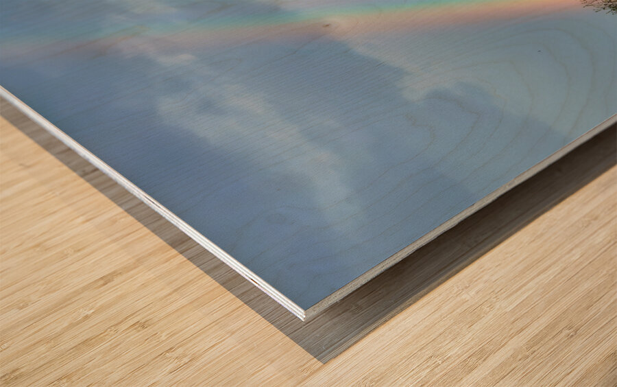 Rainbow & Barn Wood print