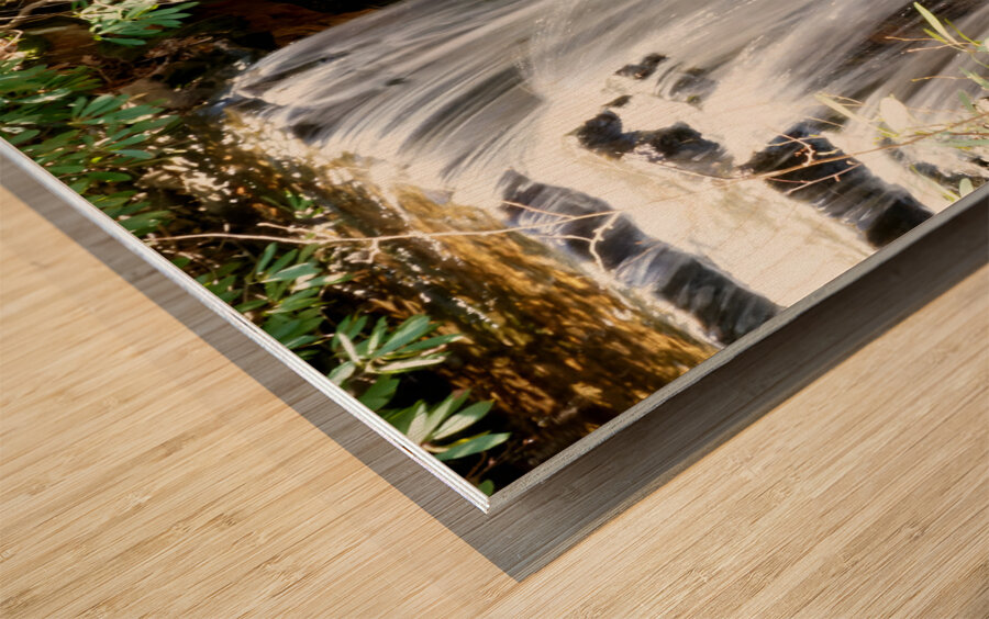 Waterfall Wood print
